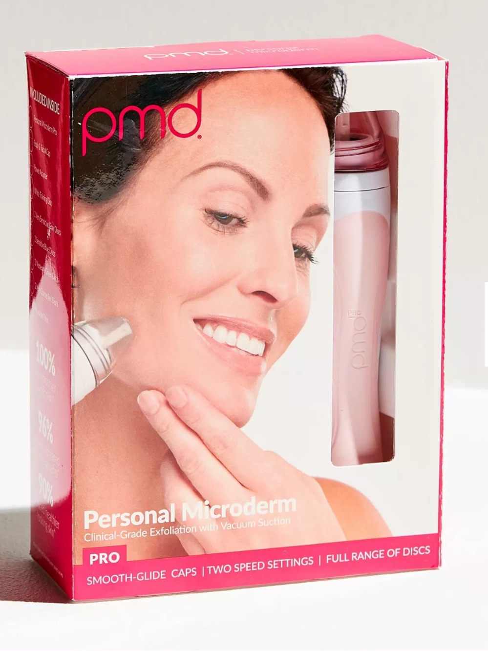 PMD Microderm Pro Device with Pink Accents